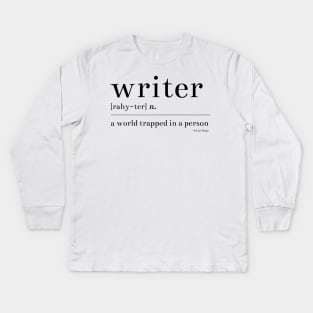 Writer Kids Long Sleeve T-Shirt